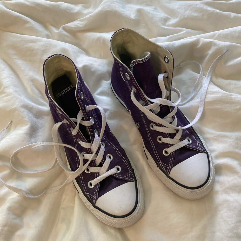 Purple Converse